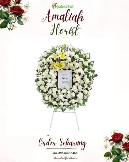 Krans Bunga Duka Anggana